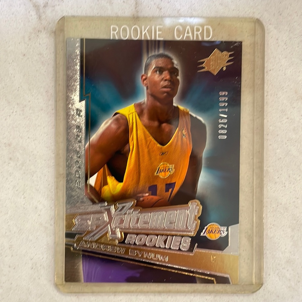 🔥*RARE* Andrew Bynum Los Angeles Lakers Rookie Card! 🏀